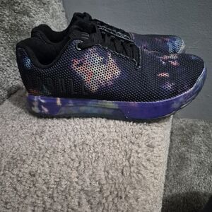 Womens NOBULL Black and Multicolor Athletic Shoes 7